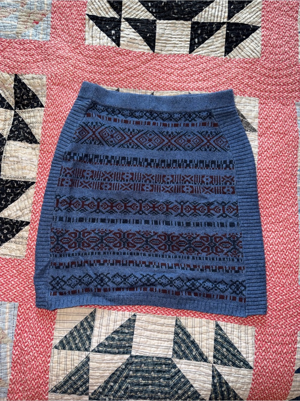 Sherpa Wool Skirt